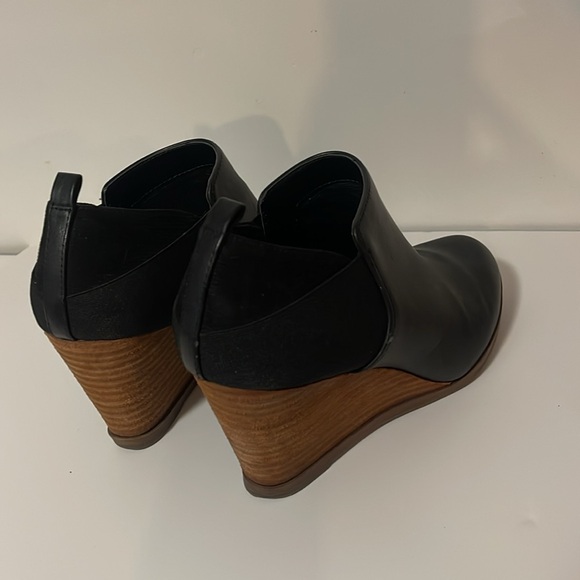 Dr.Scholl’s Parler Black Wedge Booties Woman’s 8M - Picture 3 of 5